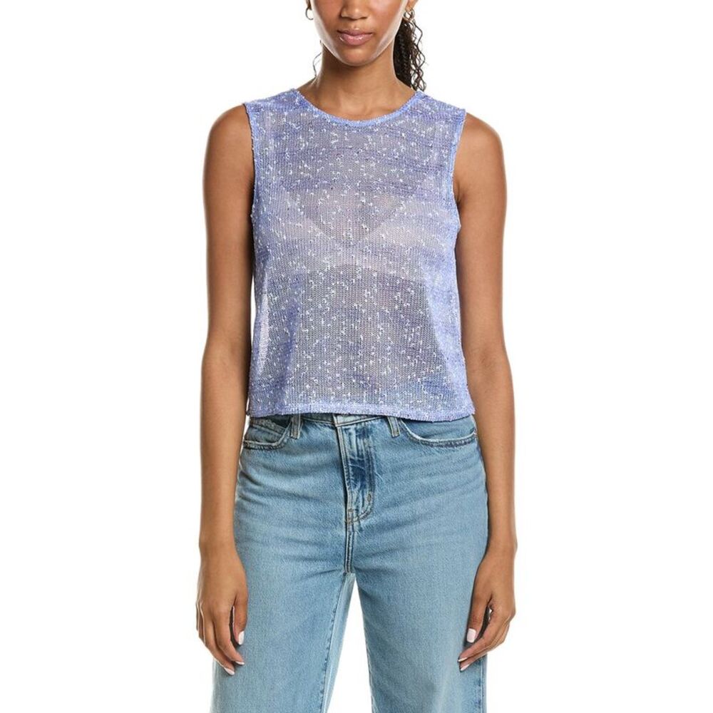 Ichi Womens  Ihpiloua Top, Blue